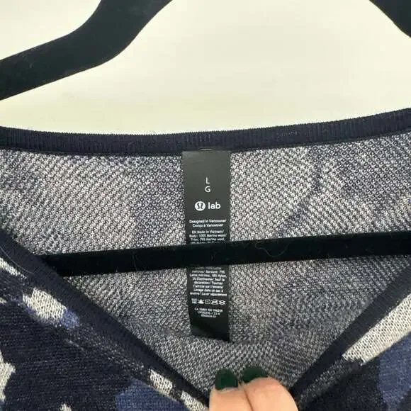 Lululemon Lab Merino Wool-Knit Oversized Sweater